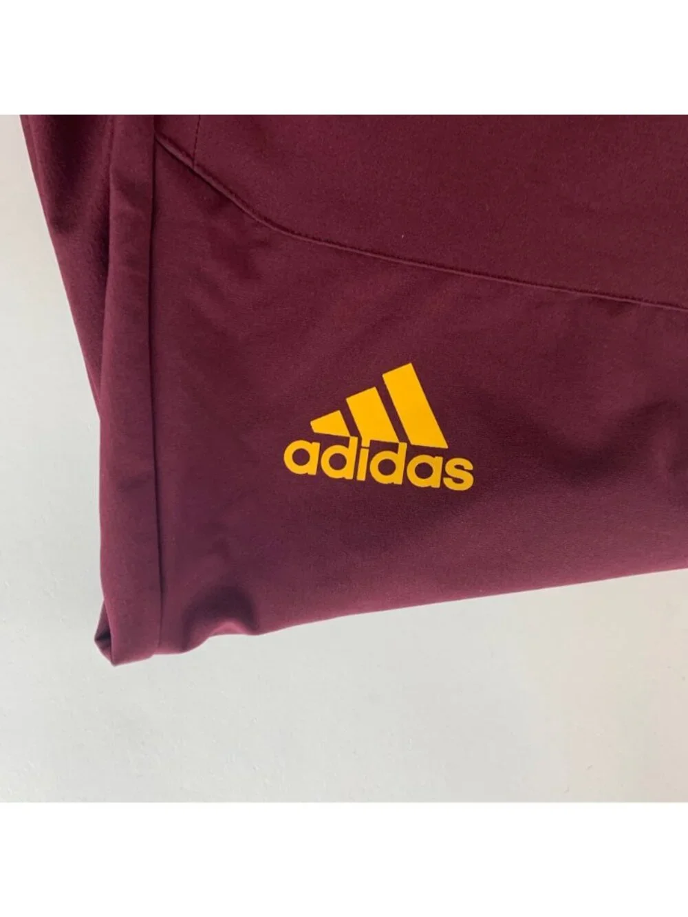 Arizona State Sun Devils NCAA Maroon Adidas Athletic Jogger Pants Mens Large